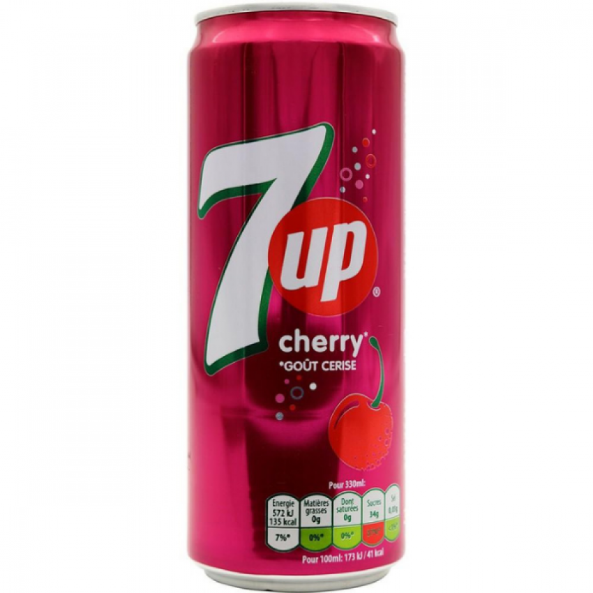 7UP CHERRY CAN