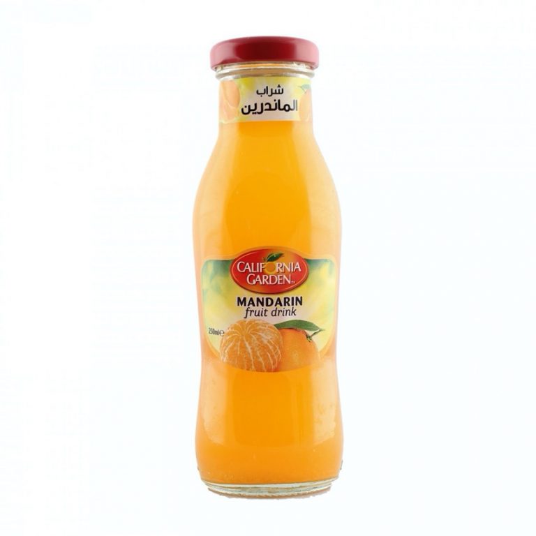 CALIFORNIA GLASS MANDARIN JUICE DRINKS FOODAPP.CO.UK